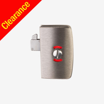 Indicating hook lock 90mm x 55mm for 8-12mm glass (SNP)