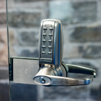 Codelocks CL4000 electronic digital patch lock for glass doors (SSS)